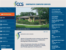 Tablet Screenshot of ccslib.org